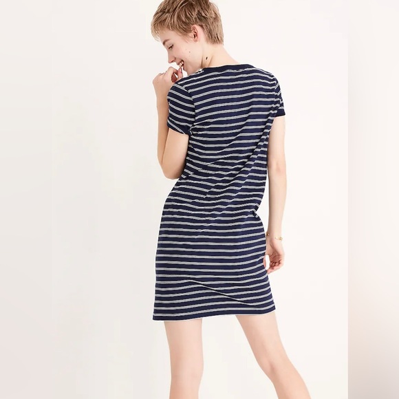 Madewell Tee Dress in Epperson Stripe - Picture 2 of 3